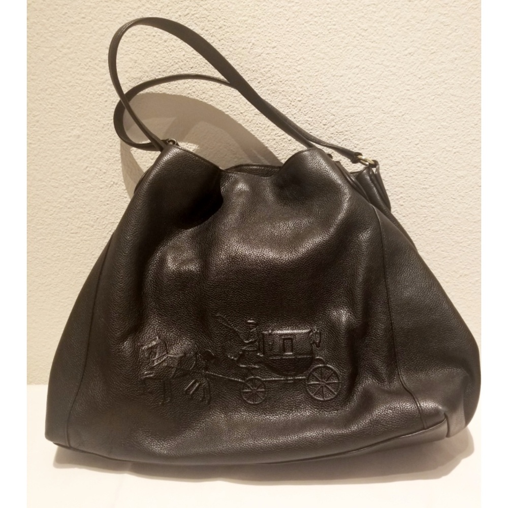 Coach Dalton Bag- Pebbled Black